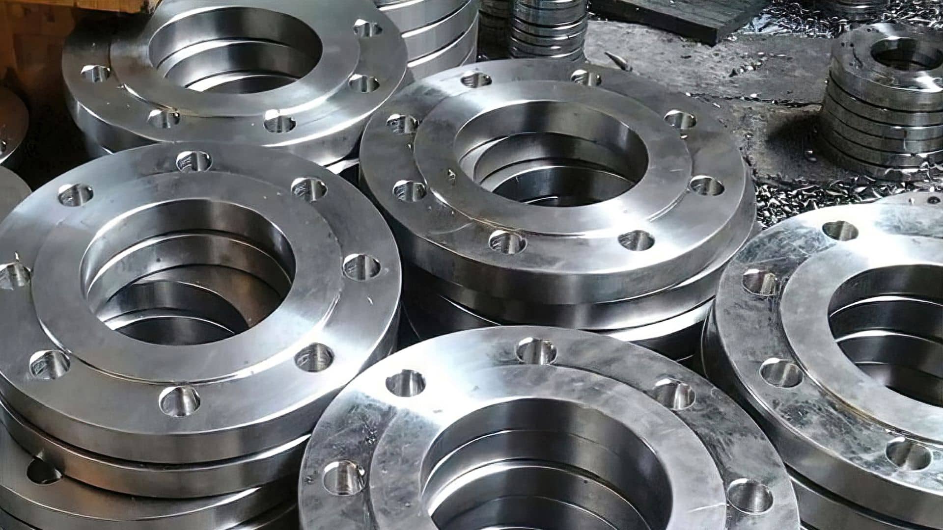 304L stainless steel flat weld flange 304L stainless steel flat weld flange